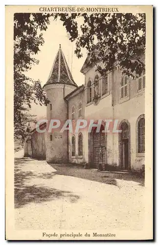 Ansichtskarte AK Chartreuse de Montrieux Facade principale de Monastere