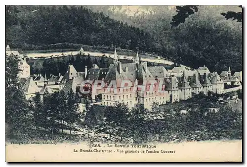 Cartes postales La Grande Chartreuse Vue generale de l'ancien Couvent