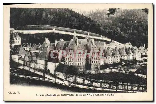 Cartes postales Vue generale du Couvent de la Grande Chartreuse