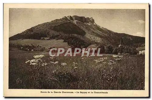 Cartes postales Route de la Grande Chartreuse Le Sappey et le Chamechaude