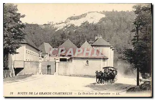 Ansichtskarte AK Route de la Grande Chartreuse La Destilerie de Fourvoirie