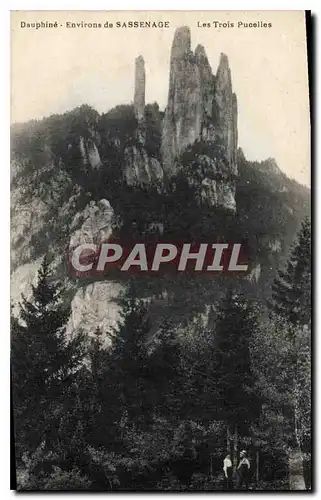 Cartes postales Environs de Sassenage Les Trois Pucelles