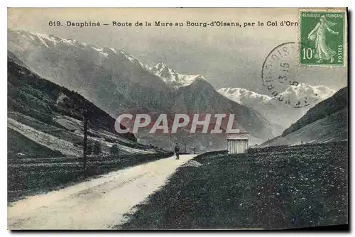 Ansichtskarte AK Dauphine Route de la Mure au Bourg D'Oisans