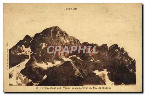 Cartes postales Le Sirac Vue prise du Sommet du Puy de Rivarol