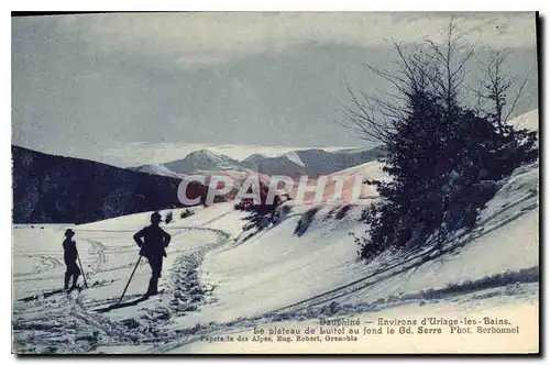 Ansichtskarte AK Enirons d{Uriage les Bains Le Plateau de Luitel au fond