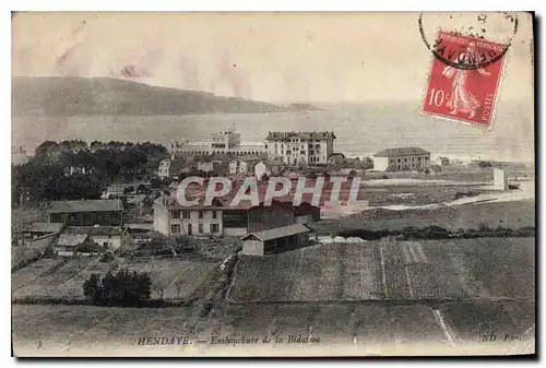 Cartes postales Hendaye Embouchure de la Bidassoa