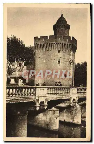 Cartes postales Perpignan Le castillet et le Pont