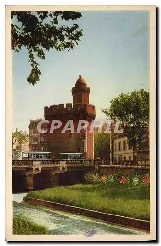 Ansichtskarte AK Perpignan Un coin du Castillet