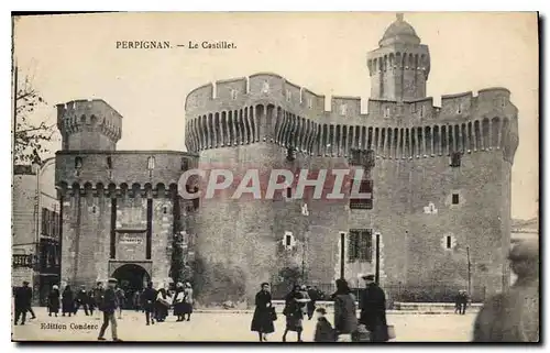 Cartes postales Perpignan Le Castillet