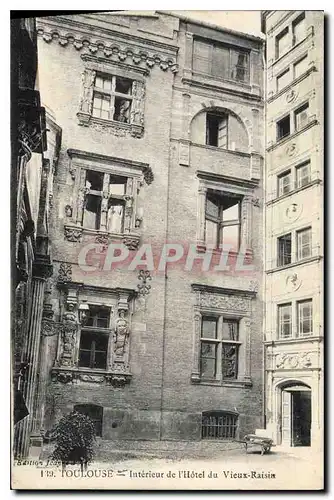 Ansichtskarte AK Toulouse Interieur de l'Hotel du Vieux Raisin