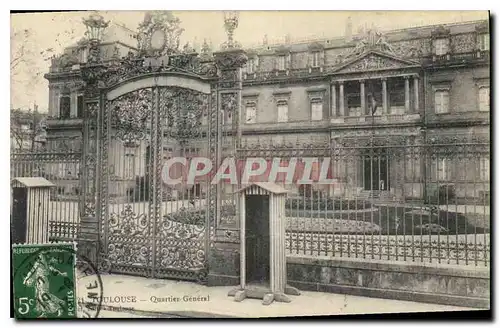 Cartes postales Toulouse Quartier General