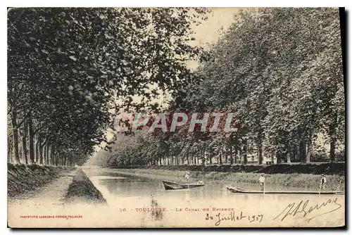 Ansichtskarte AK Toulouse Le Canal de Brienne