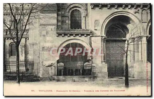 Ansichtskarte AK Basilique St Semin Tombeau des Comtes de Toulouse