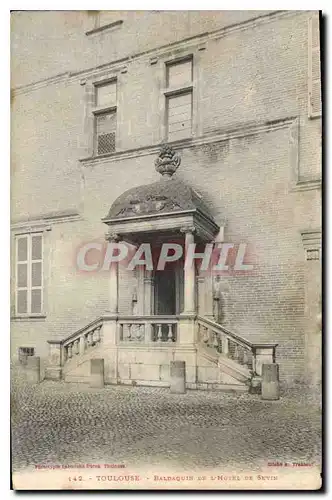 Cartes postales Toulouse Baldaquin de l'Hotel de Sevin