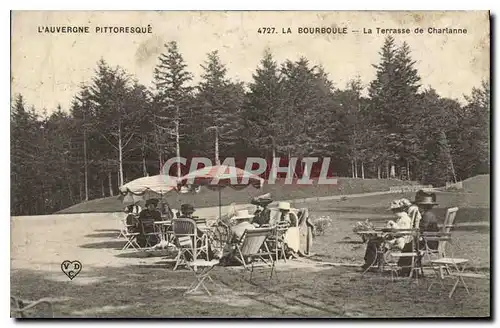 Ansichtskarte AK La Bourboule La Terrasse de Charlanne