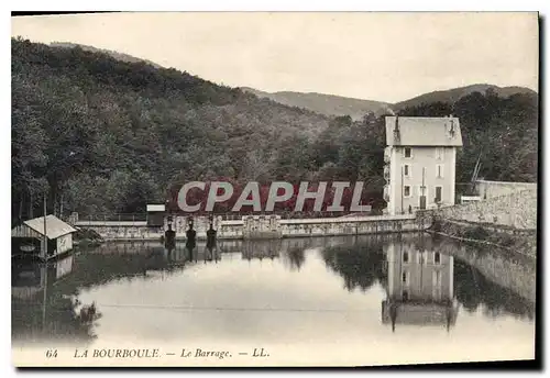 Cartes postales La Bourboule Le Barrage