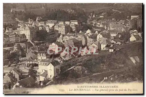 Cartes postales La Bourboule Vue generale prise du opied du Puy Grou