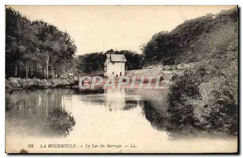 Cartes postales La Bourboule Le Lac du Barrage