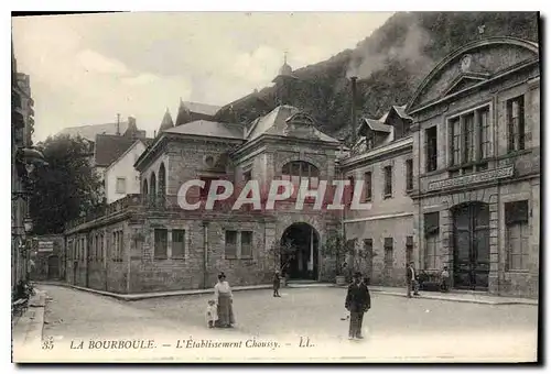 Cartes postales La Bourboule L'Etablissement Choussy