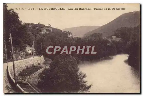 Ansichtskarte AK La Bourboule Lac du Barrage Vallee de la Dordogne