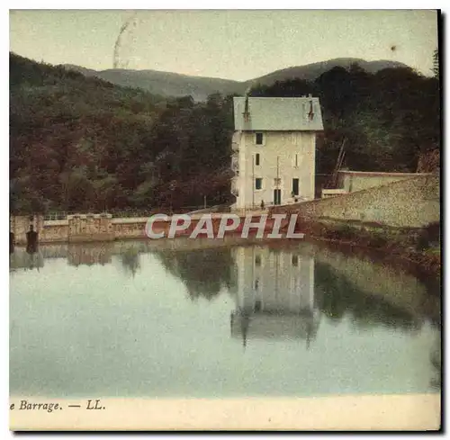 Cartes postales La Bourboule Le Barrage