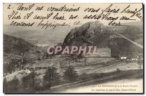 Cartes postales La Bourboule et la Roche Vendeix