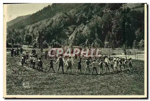 Cartes postales La Bourboule Le parc d'enfants