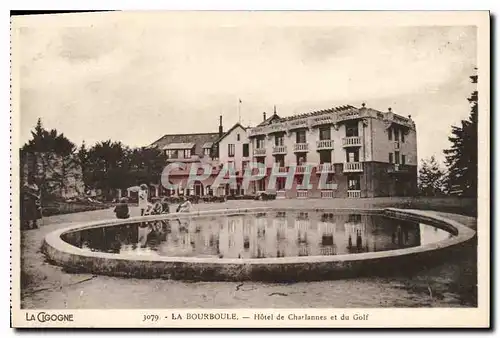 Cartes postales La Bourboule Hotel de Charlannes et du Golf