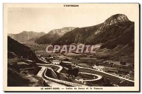 Cartes postales Le Mont Dore Vallee du Sancy et le Capucin