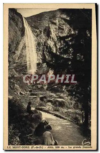 Cartes postales Le Mont Dore La grande Cascade