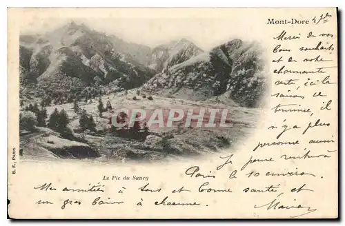 Cartes postales Le Mont Dore Le Pic du Sancy