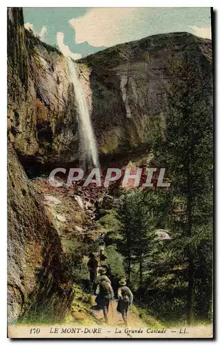 Cartes postales Le Mont Dore La Grande Cascade