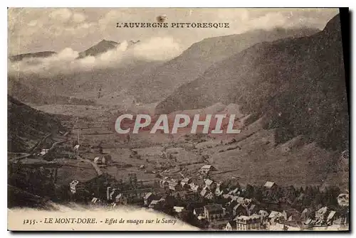 Ansichtskarte AK Le Mont Dore Effet de nuages sur le Sancy