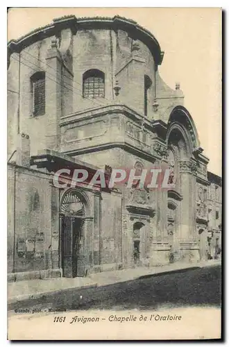 Ansichtskarte AK Avignon Chapelle de l'Oratoire