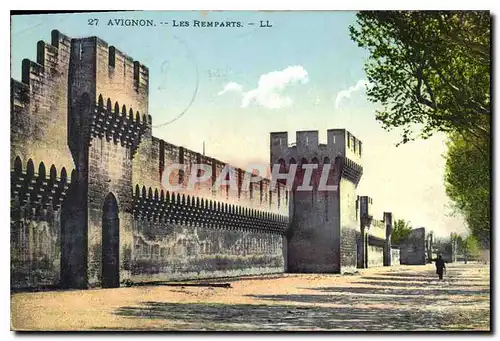 Cartes postales Avignon Les Remparts