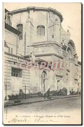 Ansichtskarte AK Avignon L'Oratoire (Chapelle du XVIII siecle)