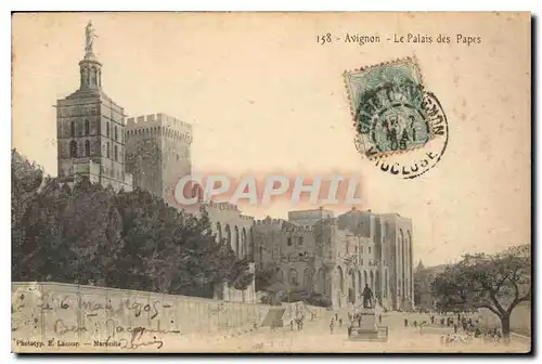 Cartes postales Avignon Les Palais des Papes