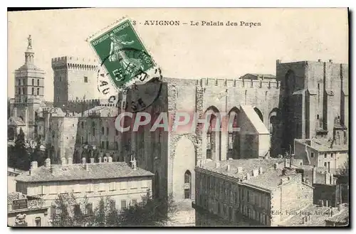 Cartes postales Avignon Les Palais des Papes