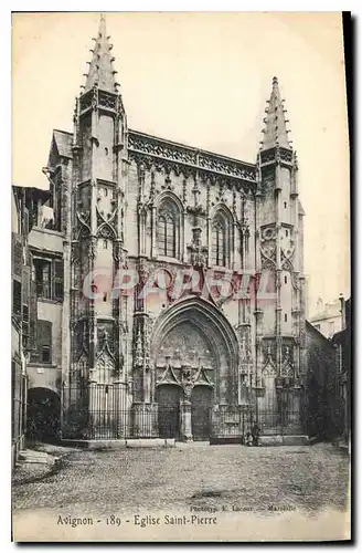 Ansichtskarte AK Avignon Eglise Saint Pierre