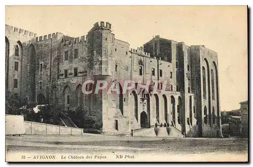 Cartes postales Avignon Le Chateau des Papes