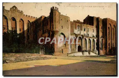 Cartes postales Avignon Les Palais des Papes