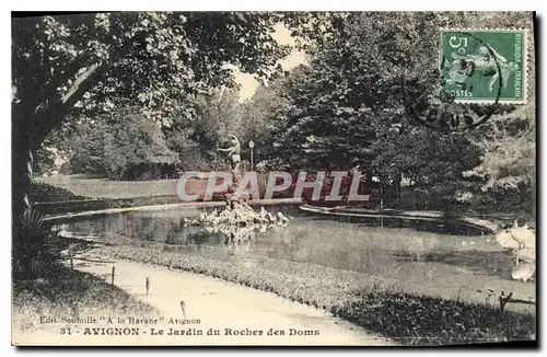 Ansichtskarte AK Avignon Le Jardin du Rocher des Doms