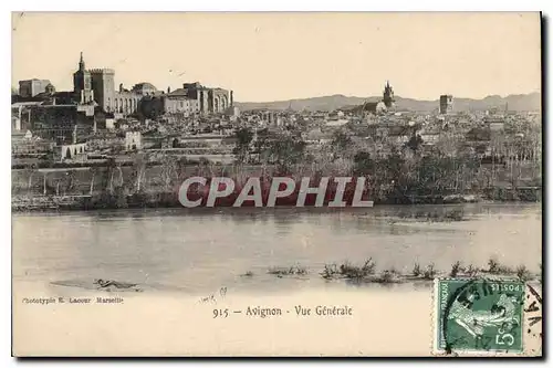Cartes postales Avignon Vue generale