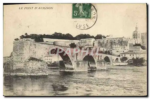 Cartes postales Le Pont d'Avignon