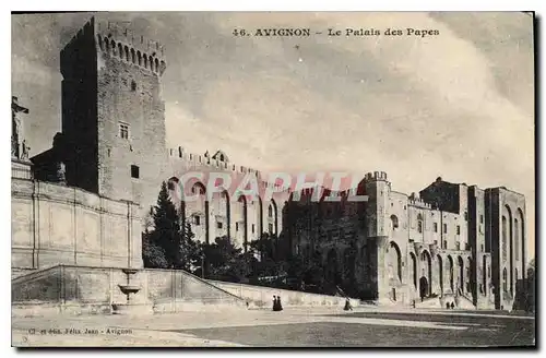 Cartes postales Avignon Le Palais des Papes