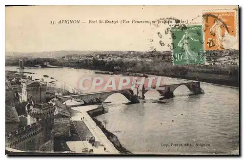 Cartes postales Avignon Pont St Benezet