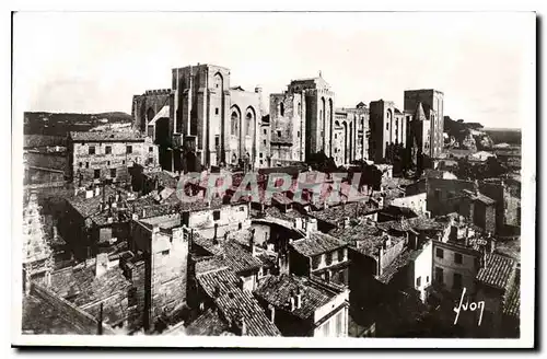 Cartes postales Avignon Les Palais des Papes