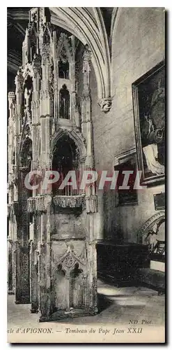 Cartes postales Avignon Tombeau du Pape Jean XXII