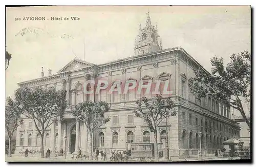 Cartes postales Avignon Hotel de Ville