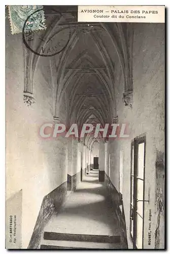 Cartes postales Avignon Palais des Papes Couloir dit du Conclave